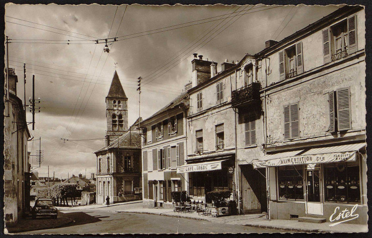 MENNECY.- Rue de l'Arcade (4 août 1955).