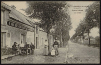 SAINTE-GENEVIEVE-DES-BOIS.- Vue de la route de Corbeil [1904-1910]. 