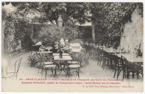 MONTLHERY. - Jardins et bosquets du café restaurant du Commerce, maison Fessaguet (membre du Turing Club de France) [Editeur Seine-et-Oise artistique, Paul Allorge]. 