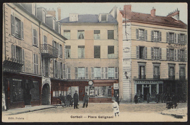 Corbeil-Essonnes.- Place Galignani [1904-1910]. 