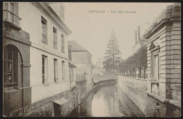 Arpajon.- Vue des lavoirs [1904-1930]. 
