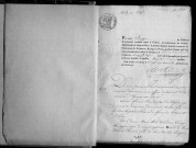 EPINAY-SOUS-SENART. Naissances, mariages, décès : registre d'état civil (1842-1865). 