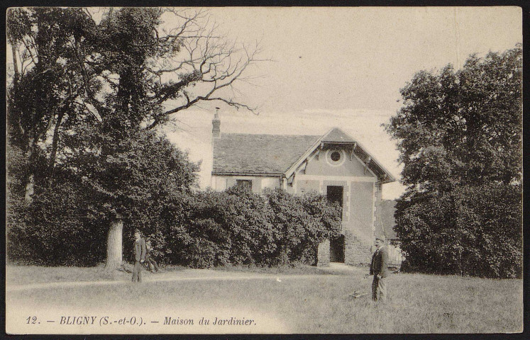 Briis-sous-Forges.- Sanatorium de Bligny : maison du jardinier (13 juillet 1915). 