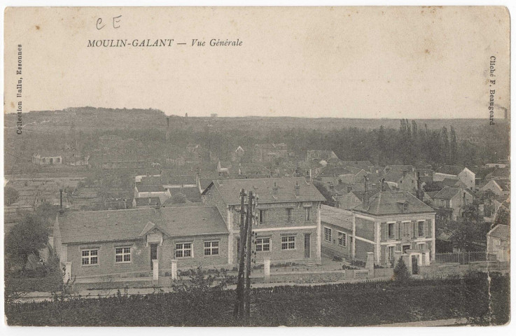 ESSONNES. - Moulin-Galant. Vue générale, Beaugeard, 1915, 10 lignes. 