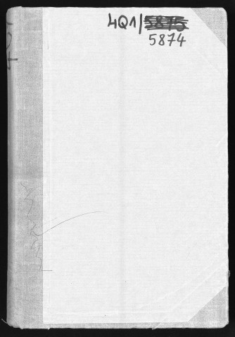 Conservation des hypothèques de CORBEIL. - Répertoire des formalités hypothécaires, volume n° 467 : A-Z (registre ouvert vers 1920). 