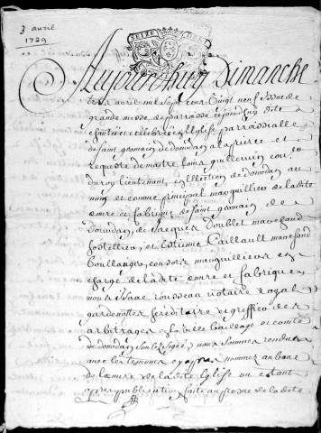 XIIB1 - Procès pour banc.