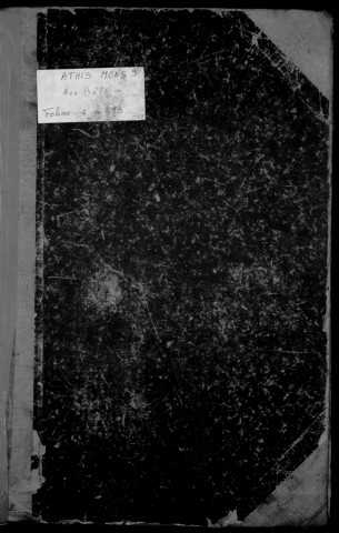 ATHIS-MONS. - Matrice des propriétés non bâties : folios 1 à 593 [cadastre rénové en 1933]. 