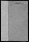 Conservation des hypothèques de CORBEIL. - Répertoire des formalités hypothécaires, volume n° 208 : A-Z (registre ouvert en 1853). 