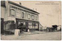 BALLANCOURT-SUR-ESSONNE. - Café-restaurant du Chemin de fer. Maison Duclos, Royer. 