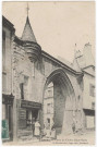 CORBEIL-ESSONNES. - Porte du cloître Saint-Spire, Beaugeard, 1908, 3 mots, 5 c, ad. 