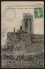 Montlhéry.- Ruines du château fort, résidence de Saint-Louis pendant sa minorité avec la reine Blanche de Castille, sa mère 