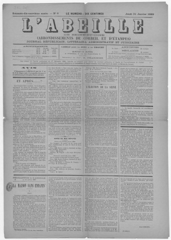 n° 8 (31 janvier 1889)