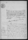 MONDEVILLE.- Naissances, mariages, décès : registre d'état civil (1891-1905). 