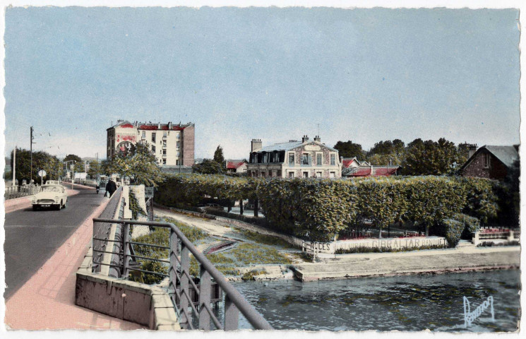 DRAVEIL. - Le restaurant Gibraltar. Raymon, coloriée. 