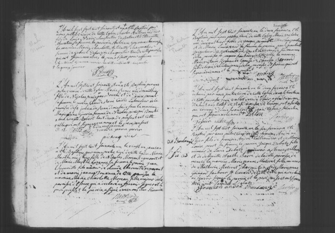 CORBEIL. Paroisse Notre-Dame, rive gauche succursale d'Essonnes : Baptêmes, mariages, sépultures : registre paroissial (1761-1768). 