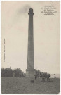ESSONNES. - La grande cheminée des papeteries Darblay. Elle fut construite en 1872 et sa hauteur est de 65 mètres, Beaugeard, 4 lignes, ad. 
