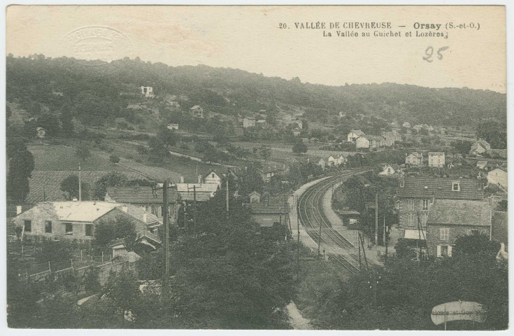 ORSAY. - Le Guichet. La vallée au Guichet et Lozère. Edition Thiriat, 1927. 