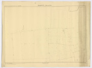 Fonds de plan topographique de MASSY - VILLAINE dressé en 1946 par M. GUITONNEAU, géomètre-expert, vérifié par le Service des Ponts et Chaussées, feuille 1, Ministère de la Reconstruction et de l'Urbanisme, 1948. Ech. 1/500. N et B. Dim. 0,83 x 1,10. 