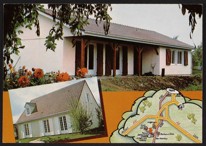 VILLE-DU-BOIS (LA). - La maison exposition Cosmos, village des Florélites sud [1972-1985].