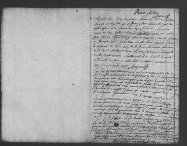 LONGJUMEAU. Paroisse Saint-Martin : Baptêmes, mariages, sépultures : registre paroissial (1771-1781). 