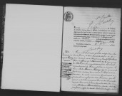CHAMPCUEIL. Naissances, mariages, décès : registre d'état civil (1890-1896). 