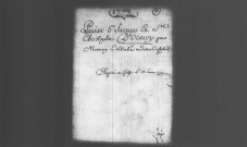 ORMOY. Paroisse Saint-Jacques et Saint-Christophe : Baptêmes, mariages, sépultures : registre paroissial (1747-1769). [Lacunes : B.M.S. (1749, 1752)]. 