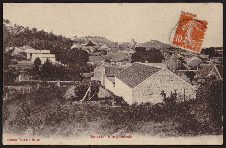 MAISSE.- Vue générale [1907-1916).
