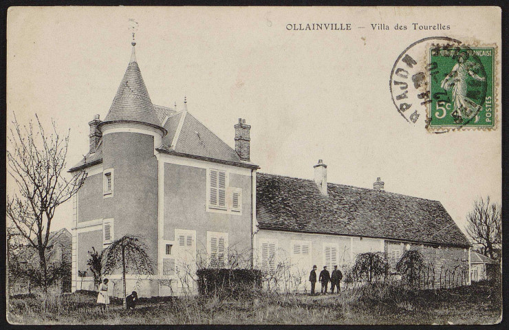 OLLAINVILLE.- Villa des Tourelle (22 octobre 1913).