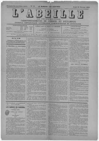 n° 14 (21 février 1889)