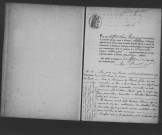 BOUVILLE. Naissances, mariages, décès : registre d'état civil (1876-1890). 