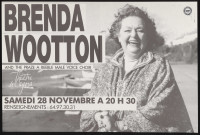 EVRY.- Brenda Wootton, Théâtre de l'Agora, [28 novembre 1990]. 