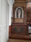 chapelle de la Vierge : autel, retable