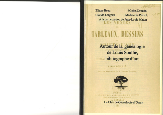 Autour de la généalogie de Louis Soullié, bibliographe d'art