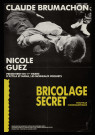 EVRY.- Spectacle de danse : Bricolage secret, Claude Brumachon, Nicole Guez, Théâtre de l'Agora, [1988]. 