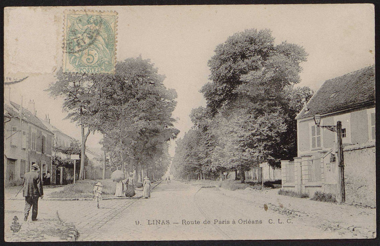 Linas.- Route de Paris à Orléans. 