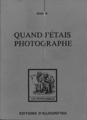 Quand j'étais photographe