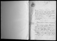 ETRECHY. Naissances, mariages, décès : registre d'état civil (1869-1875). 