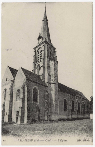 PALAISEAU. - L'église [Editeur ND, 1916]. 