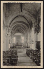 Montlhéry.- Intérieur de l'église, remarquable par son chœur qui date du XIIe siècle (1920-1930]. 