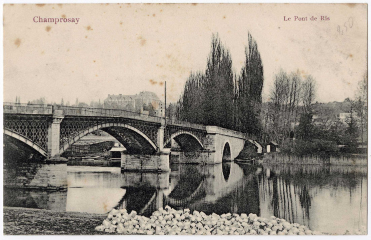 DRAVEIL. - Champrosay. Le pont de Ris.Trianon. 