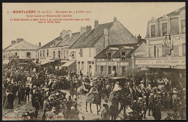 Montlhéry.- Kermesse du 3 juillet 1910 (n° 3). 