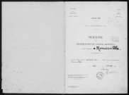 MONDEVILLE. - Administration de la commune. - Registre des délibérations du conseil municipal (5 avril 1942 - 12 juin 1981). 