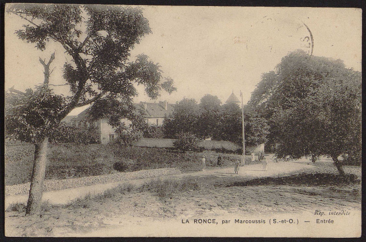 MARCOUSSIS.- La Ronce, entrée [1920-1930].