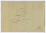MONNERVILLE. - Section B dite de l'est, feuille 2, plan révisé pour 1934. Ech. 1/2.500. N et B. Dim. 0,75 x 1,05. 
