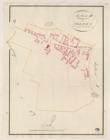 MESPUITS. - Section D : Mespuis (le), 2e feuille. 