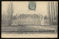 COURSON-MONTELOUP. - Château de Courson. Editeur Bougardier, 1907, 1 timbre à 5 centimes. 