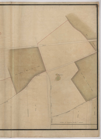 CROSNE. - Pièces ne rentrant pas dans les séries précédentes. - Plan terrier (atlas) (1766). 