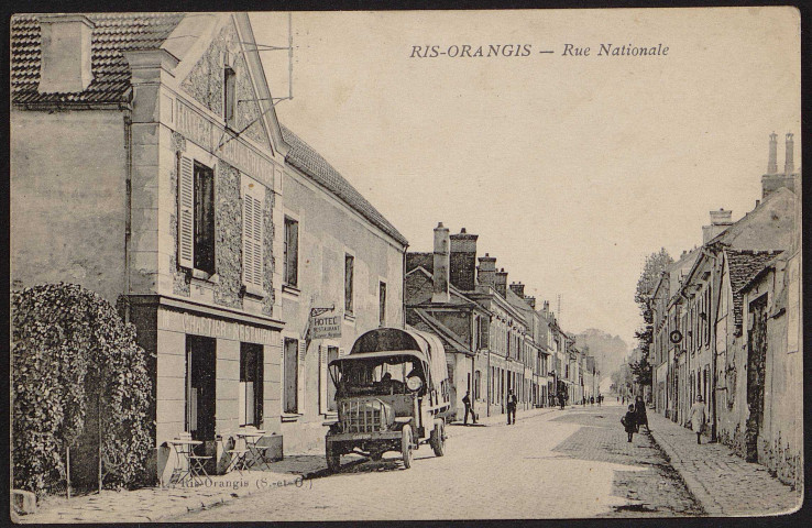 RIS-ORANGIS.- Rue nationale [1930-1940].