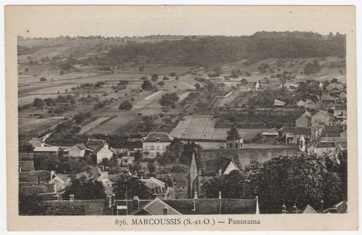 MARCOUSSIS. - Panorama. Editeur Baslé. 