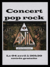 PUSSAY.- Concert pop rock, Salle des fêtes, [4 avril 2009]. 